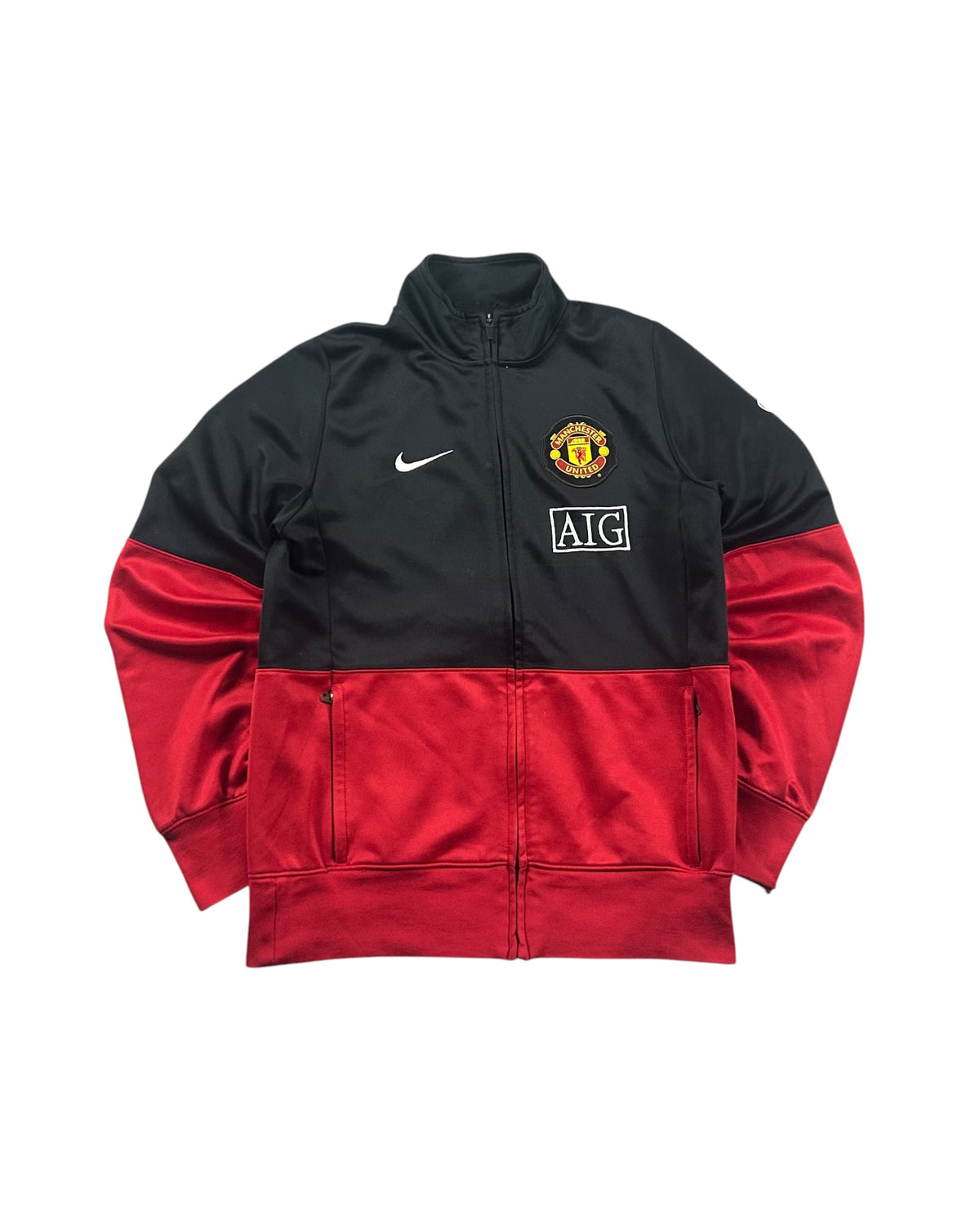 Manchester United Trackjacket red black