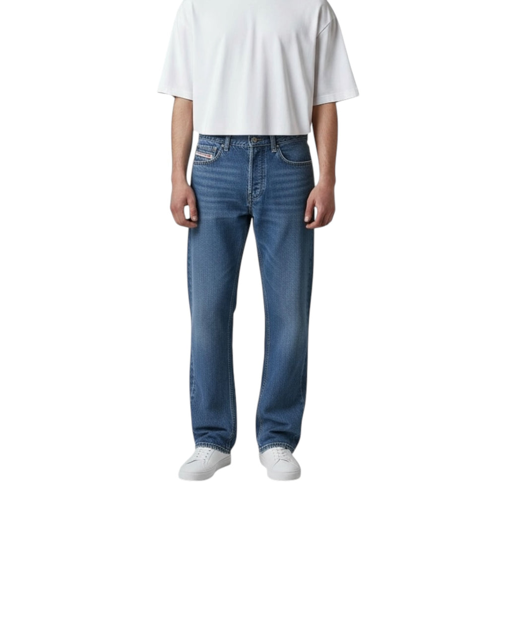 Diesel Jeans Straight Fit Blue
