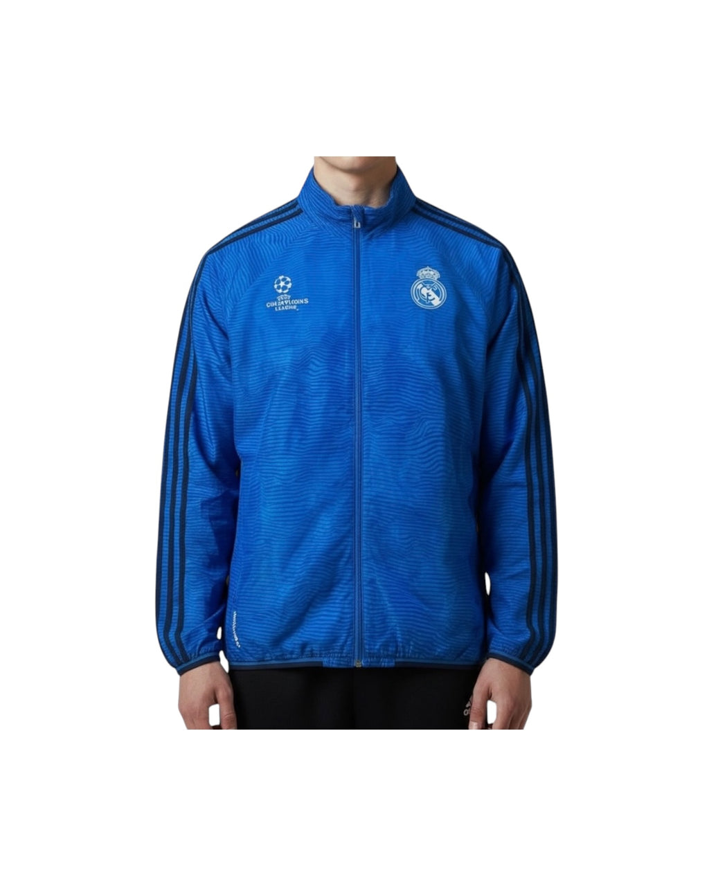 Real Madrid Champions League Trackjacket Blue 2015
