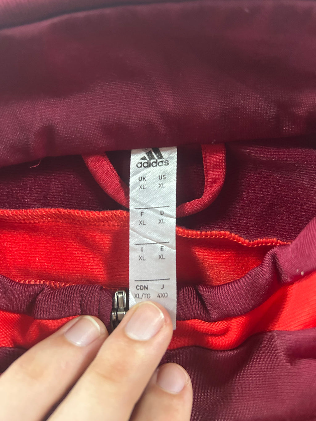 Real Madrid Trackjacket Red