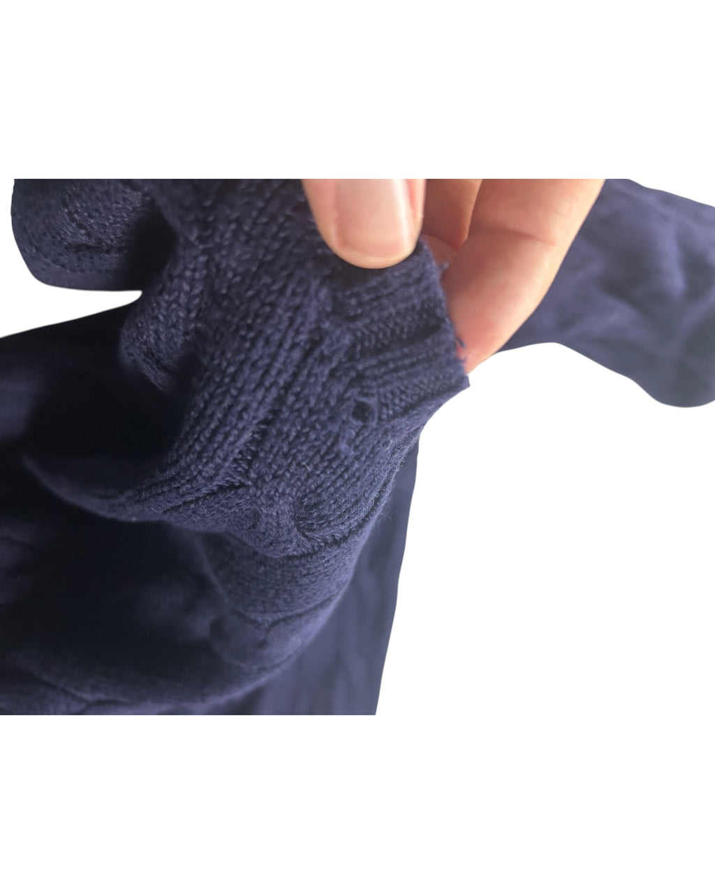 Ralph Lauren Cable Knit Sweater Darkblue