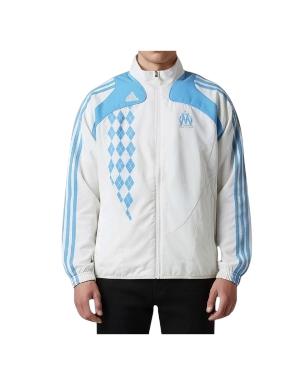 Marseille Trackjacket White Blue