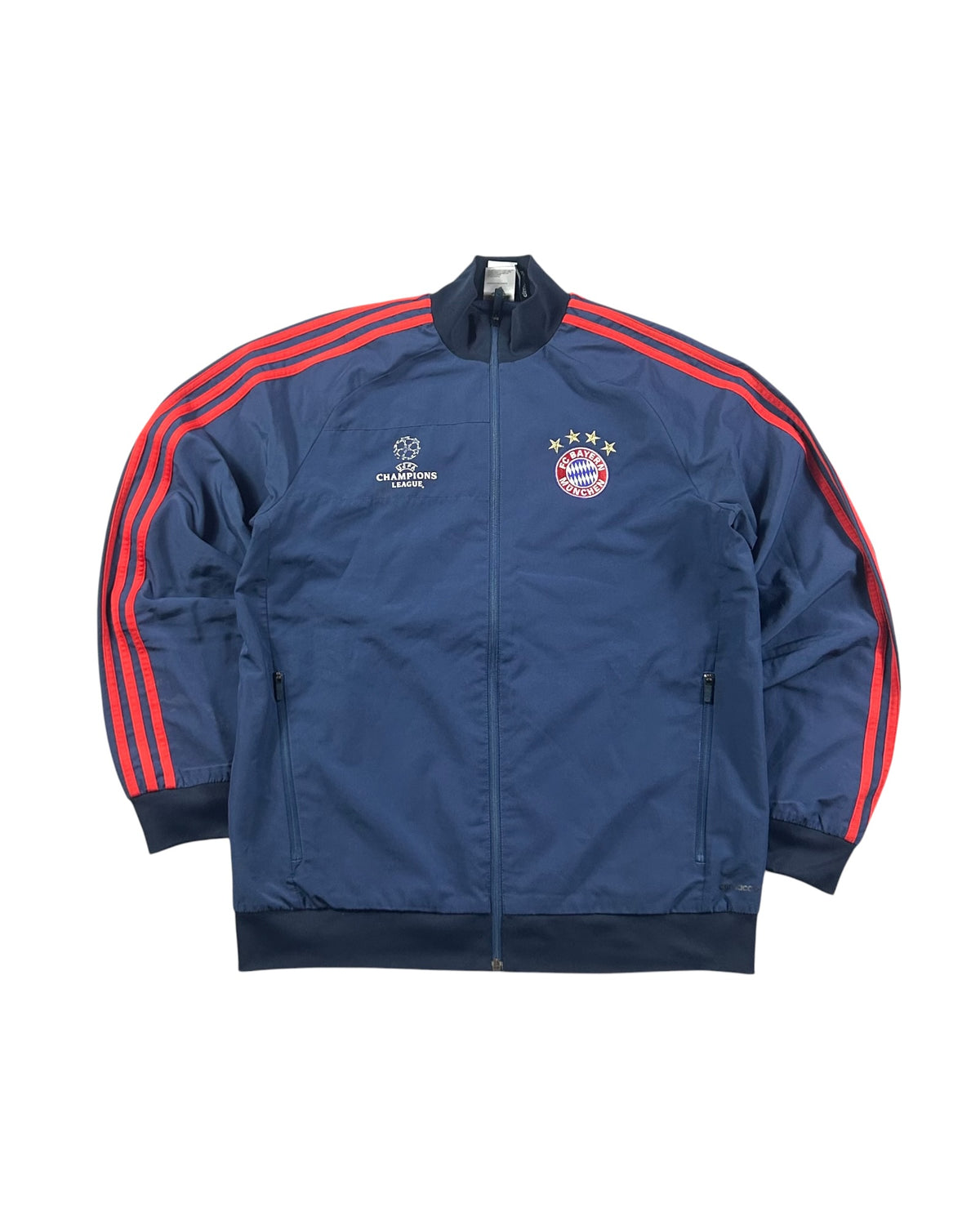 Bayern Champions League Tracksuit Darkblue