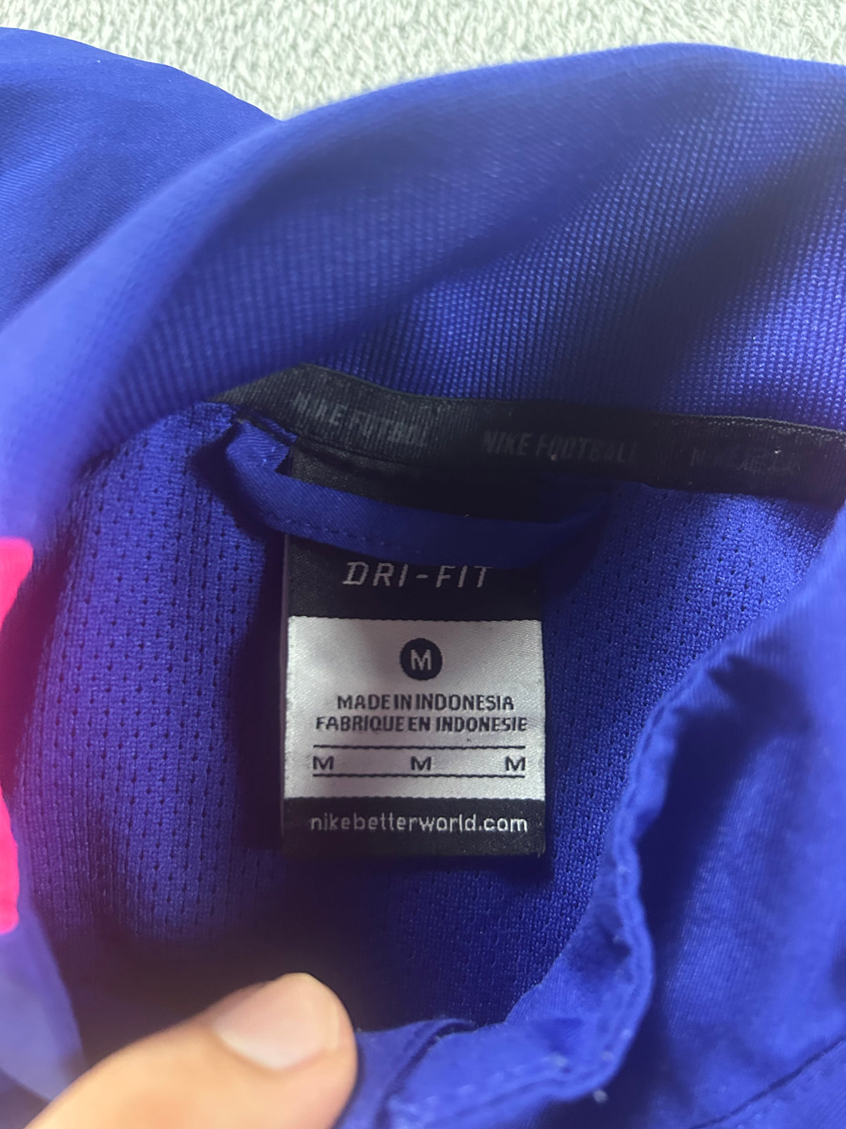 Barcelona Vintage Trackjacket Darkblue Pink