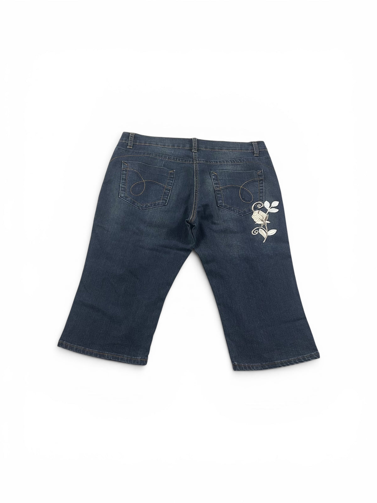 Jeans Shorts Rare Rose Design