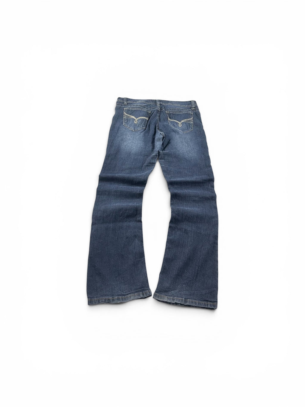 Y2K Bootcut Jeans Darkblue