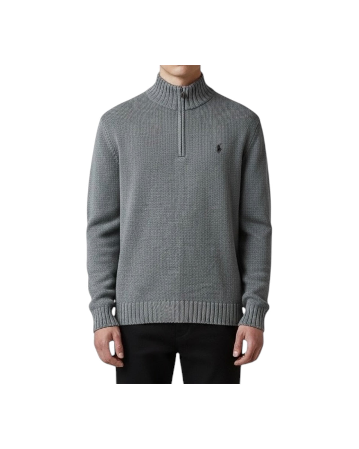 Ralph Lauren Zip Pullover Grey