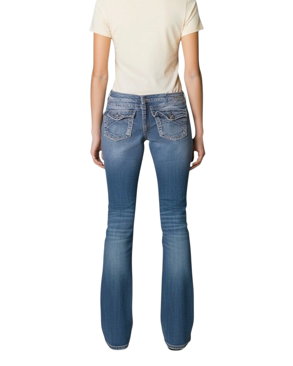 Y2K Bootcut Jeans Woman