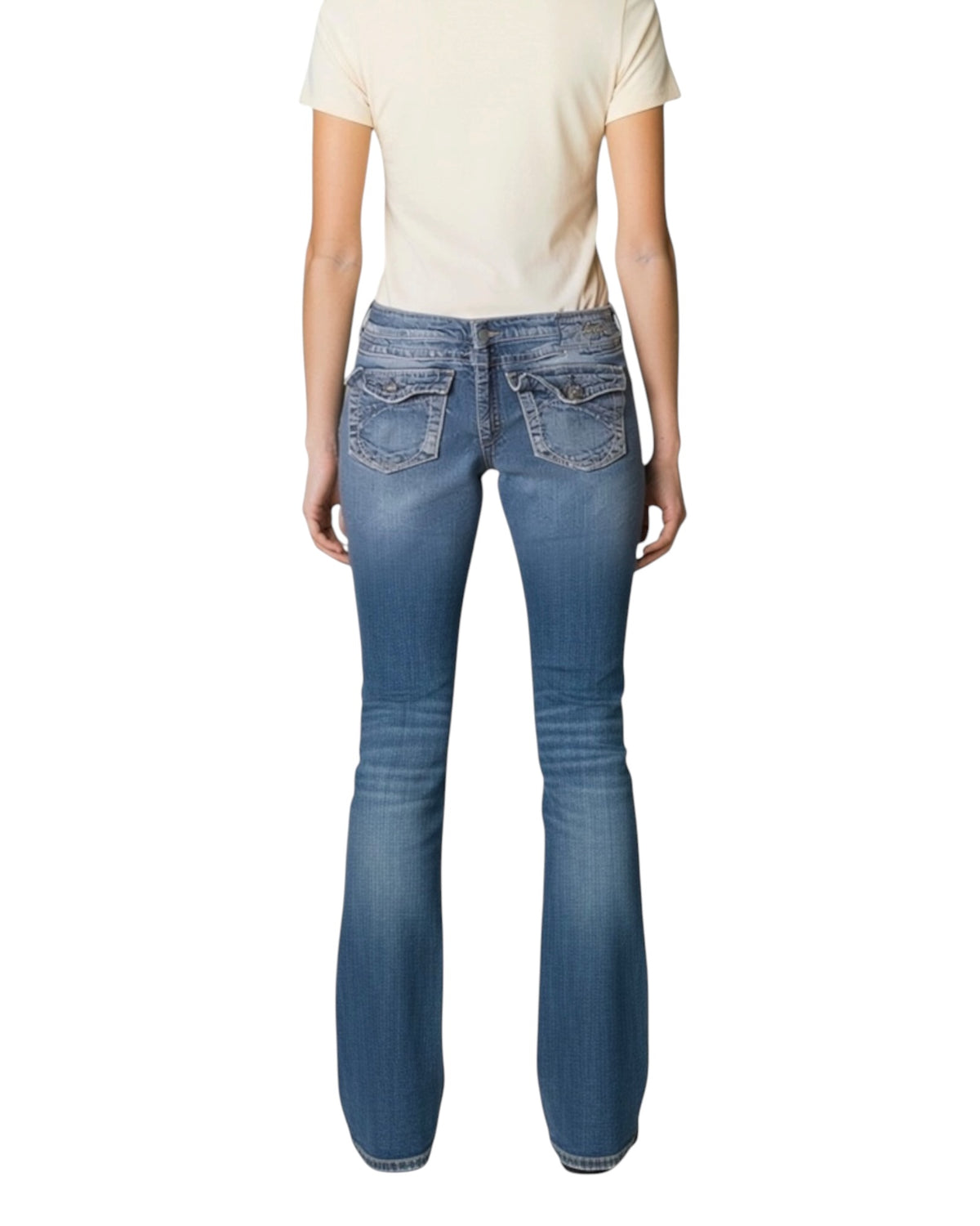 Y2K Bootcut Jeans Woman