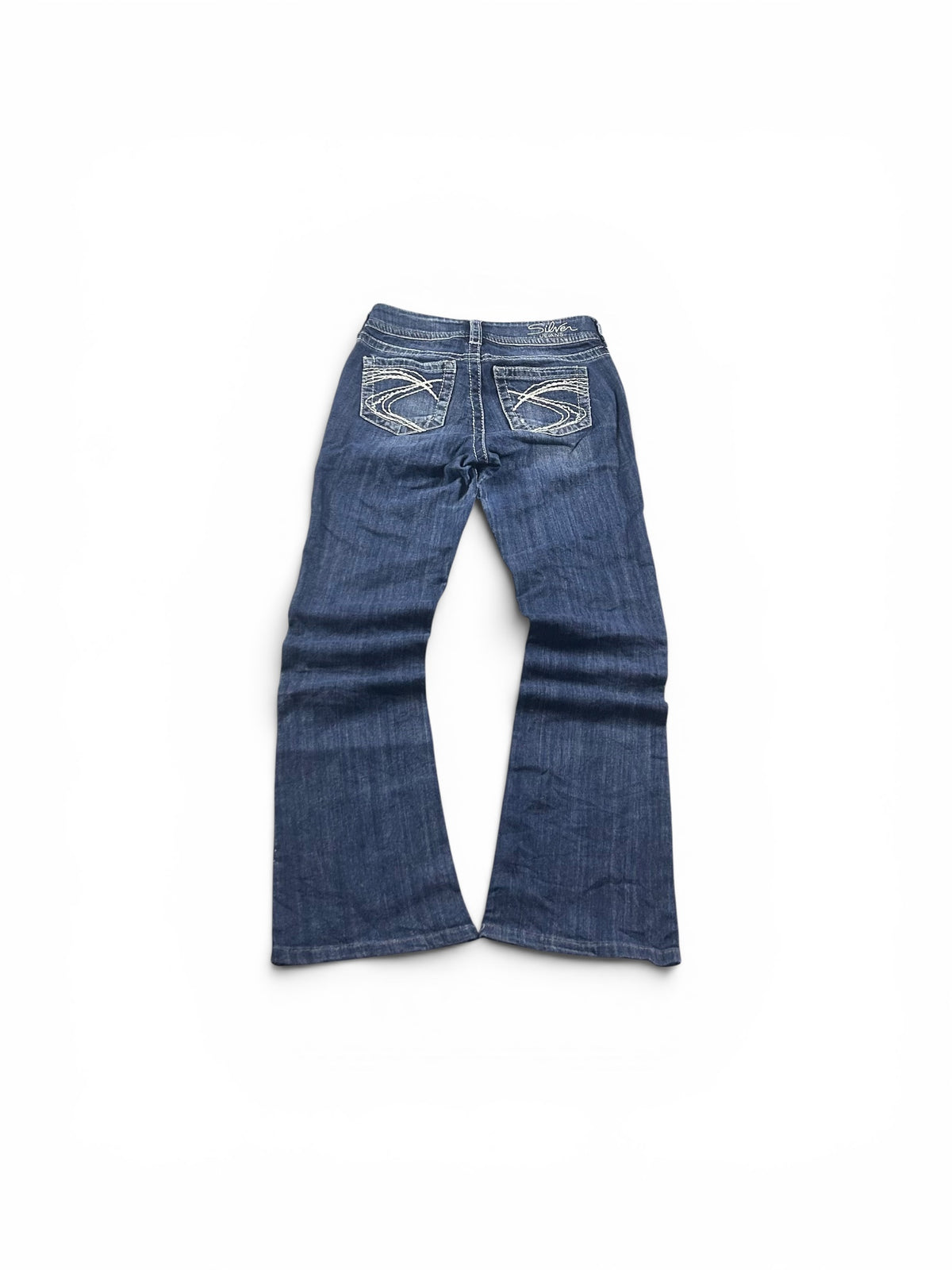 Y2K Darkblue Bootcut Jeans Woman