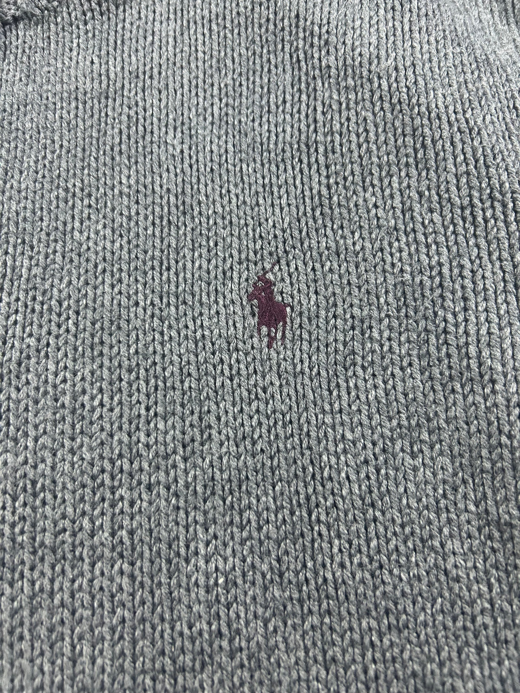 Ralph Lauren Zip Pullover Grey