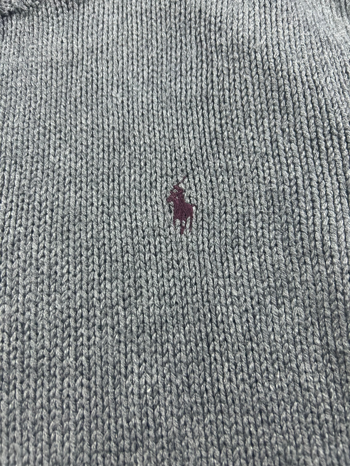 Ralph Lauren Zip Pullover Grey