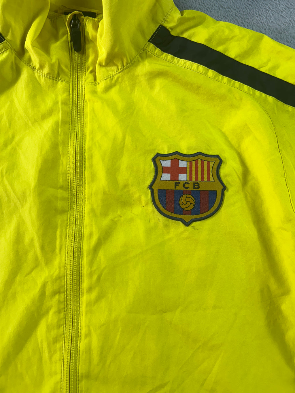 Barcelona Windbreaker Yellow