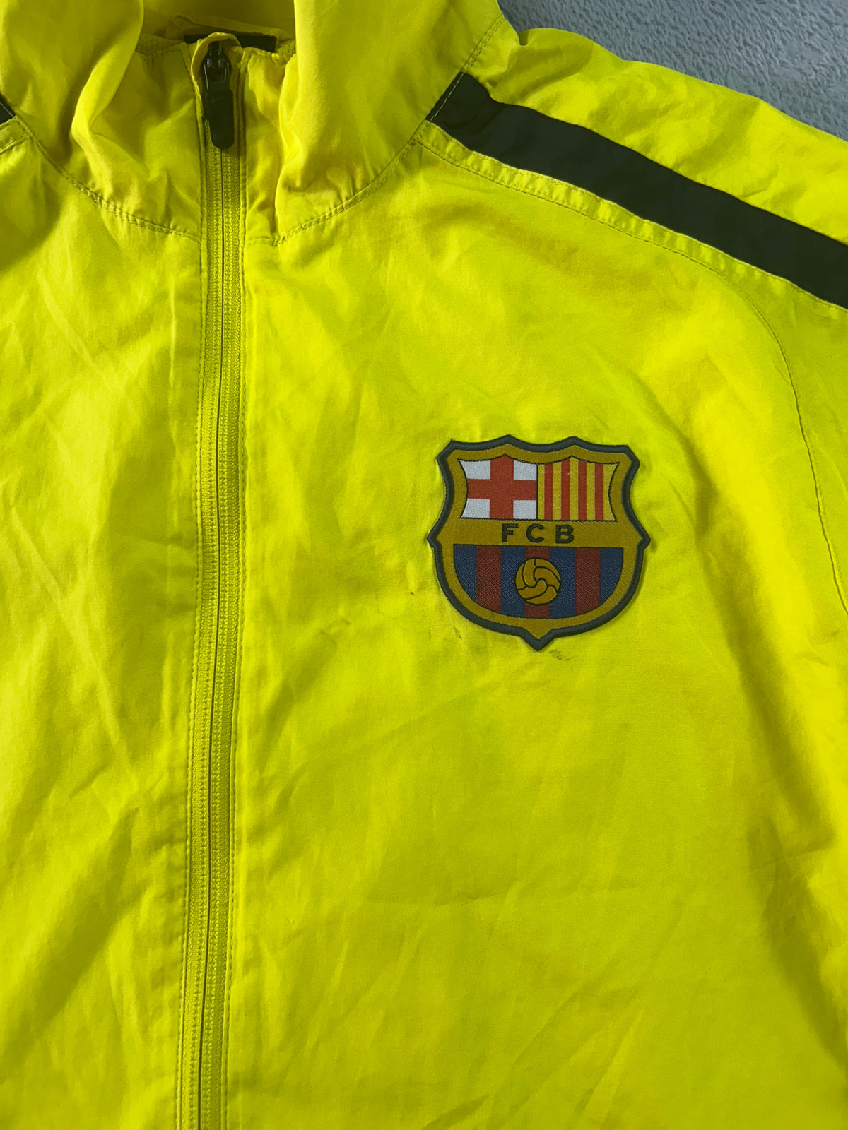 Barcelona Windbreaker Yellow