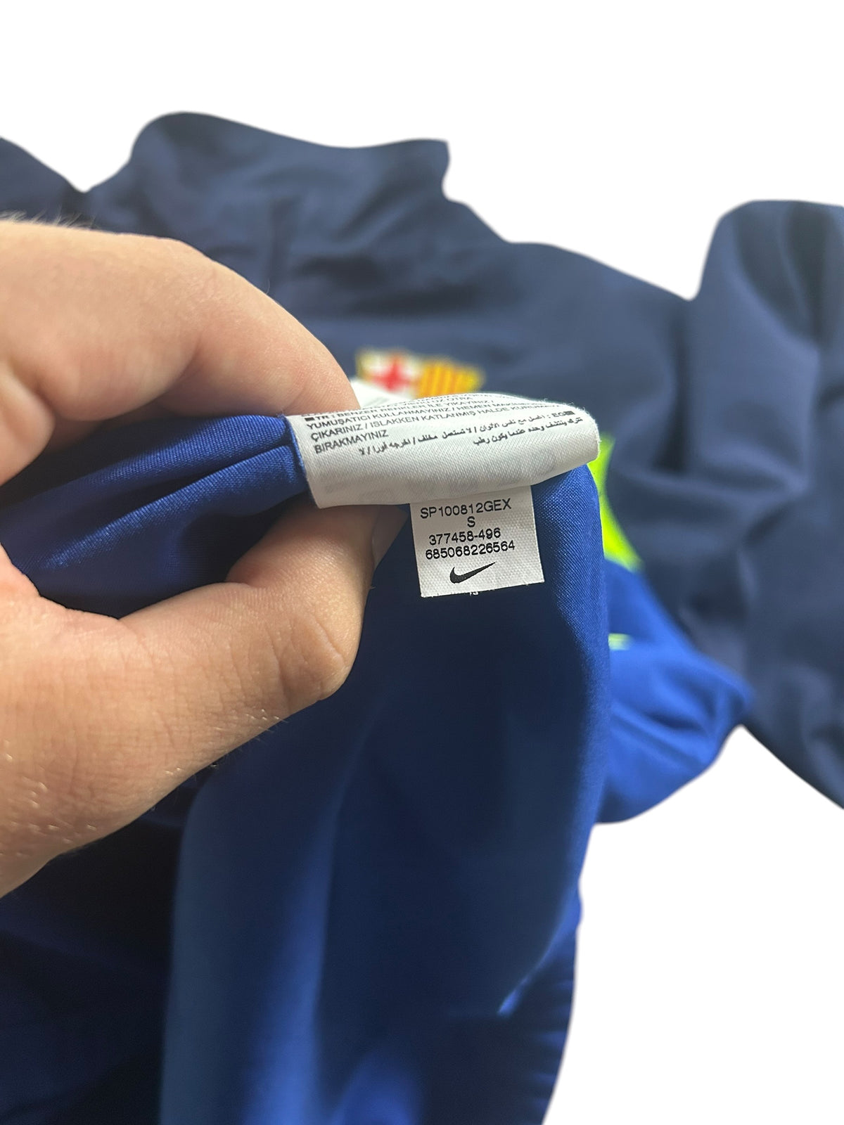 Barcelona Tracksuit Darkblue Blue